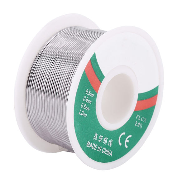 1 stk 0,8 mm Rosin Kerne Loddetråd Rulle - Lodde Tin Rulle til Loddeapplikationer