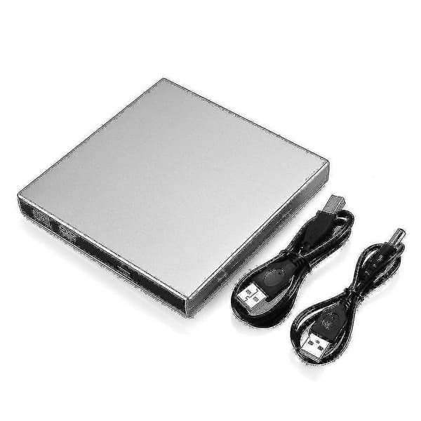 [DT] USB ekstern CD-RW-brænder DVD/CD-læserafspiller optisk drev til bærbar computer