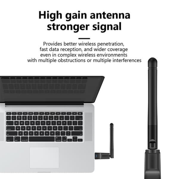 【DENGTU】MT7601 Mini USB WiFi-sovitin 150Mbps langaton verkkokortti RTL8 MT7601 Chip