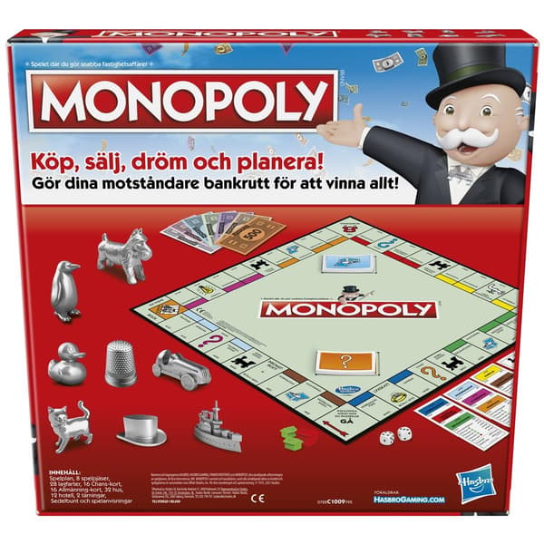 Hasbro Game Monopol Klassisk