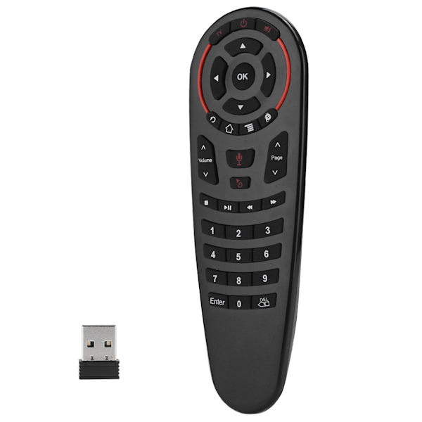 G30 Stemmefjernbetjening 33 Taster Bluetooth-modtager til Android TV-boks Computer