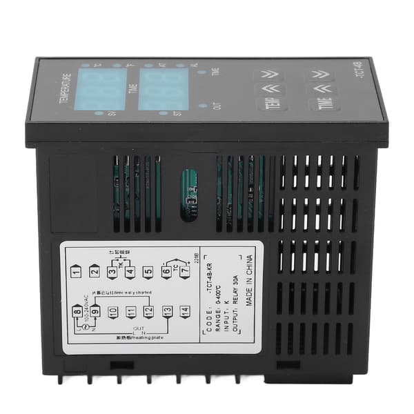 BERM PID Temperaturregulator Digital Display LED för Värmepressmaskin 100-240V
