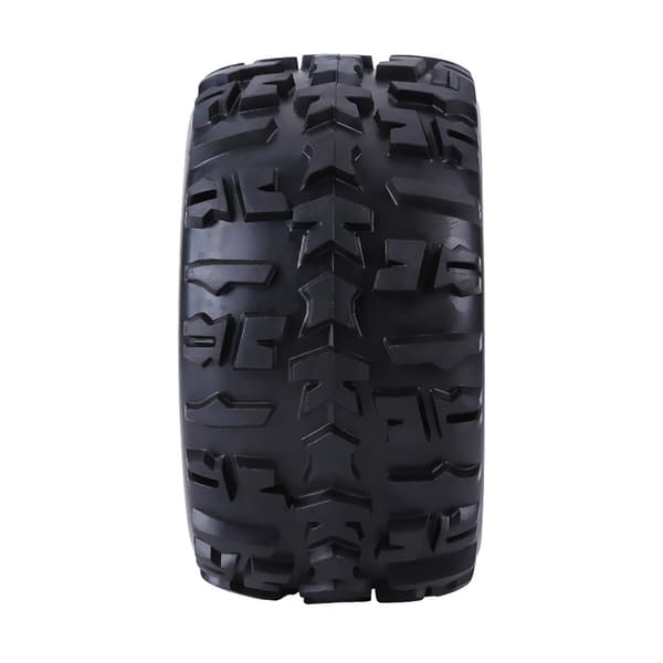 4 stk. gummihjul med plastnav for 1/8 RC lastebil
