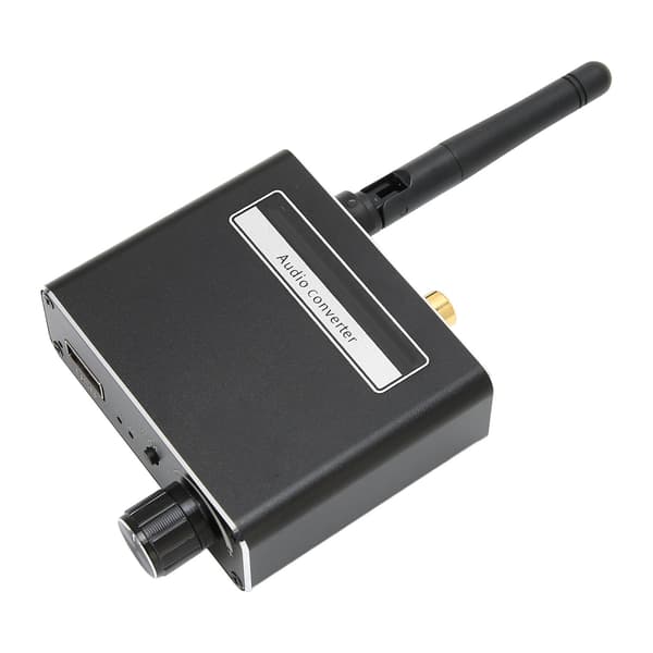 Digital til Analog Lydkonverter Koaksial RCA 3.5mm DAC Trådløs Bluetooth Mottaker Adapter