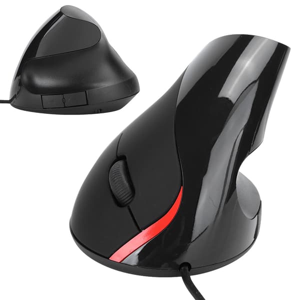 Ergonomisk Uppladdningsbar Optisk Vertikal USB-Mus