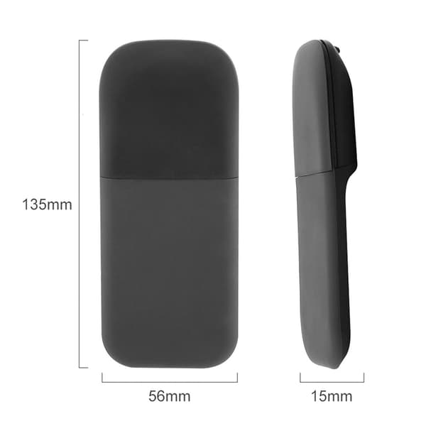 Bluetooth foldbar trådløs ergonomisk Arc Touch Mus Stille PC Mus