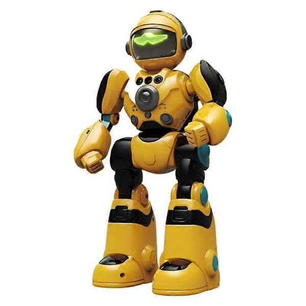 Intelligent stemmerobot gestus fjernkontroll programmering musikk dansende barn elektrisk leketøyrobotmodell yellow