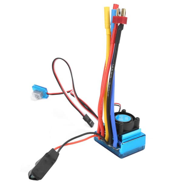 80A Brushless ESC Elektrisk Hastighedsregulator til 1/10 1/12 RC Bil Båd Dele
