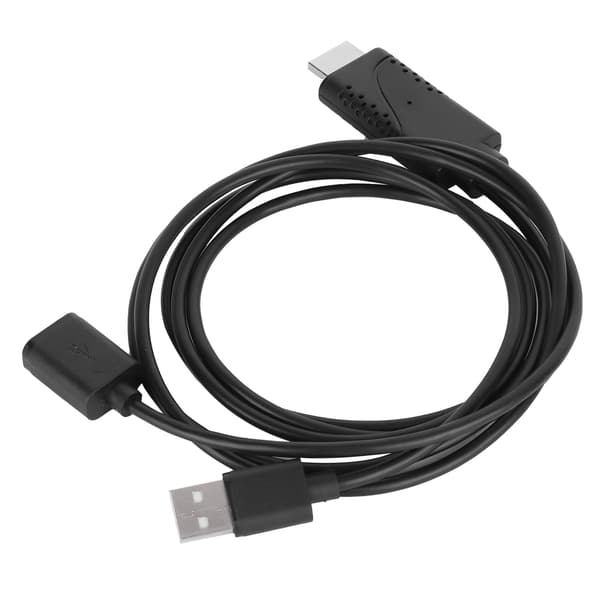 1080P HD USB HDTV-kabel for iOS Android-smarttelefoner, speiling og lading