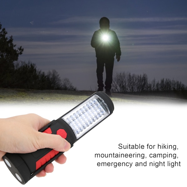 Oppladbar Bærbar USB LED Lommelykt for Camping, Fotturer og Verkstedaktiviteter