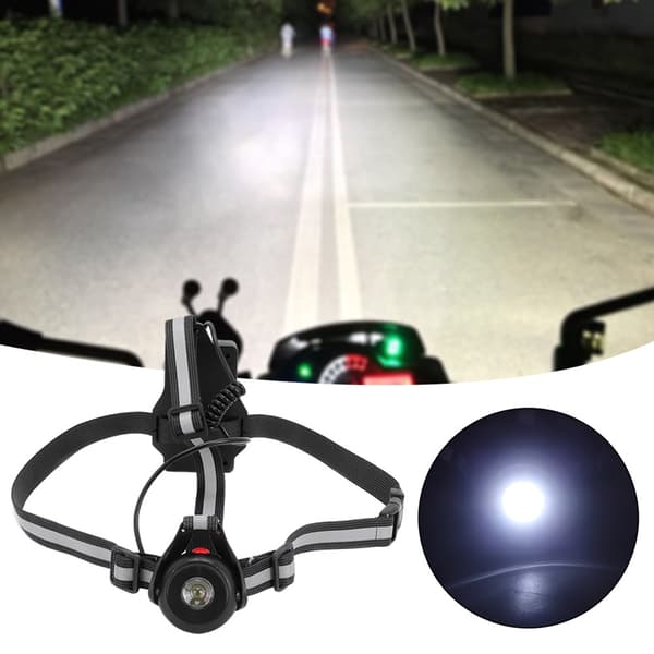 LED Brystløpelys Utendørs Nattsikkerhetsvarsellys for Jogging