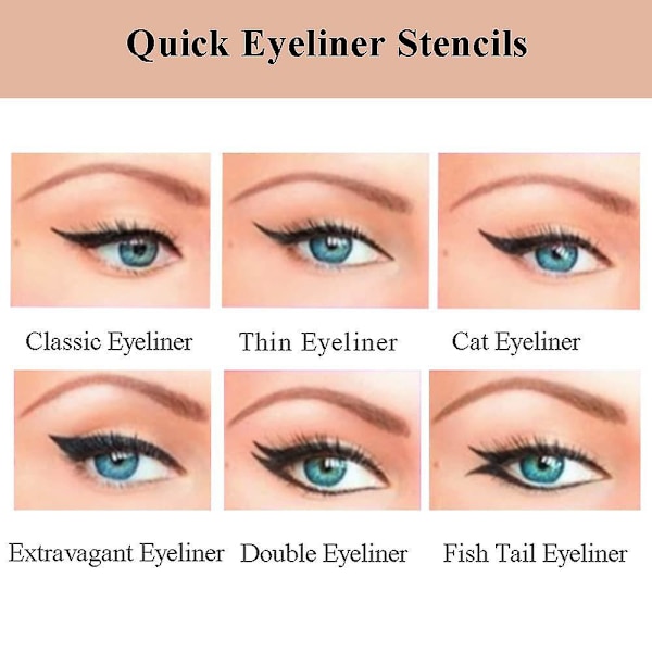 24st Eyeliner Stencils Kit Eye Makeup Mall
