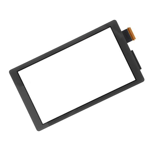 Switch Lite Berøringsskjerm Glass Erstatning Front Ytre Panel Digitizer Svart