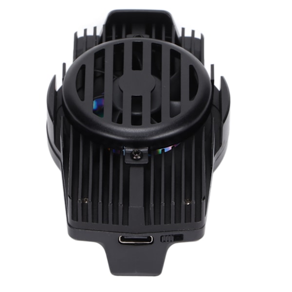 Halvleder Telefonkøler Ventilator med LED-lys Køleplade Radiator til Android og iOS