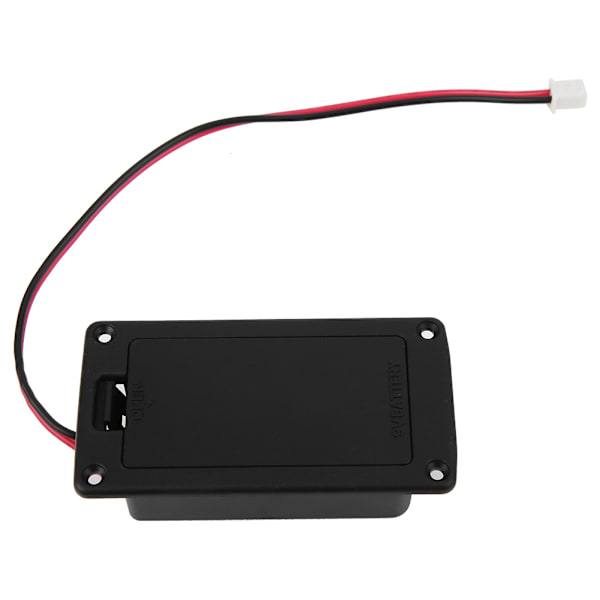 Aktiv Gitarrbas Ersättnings Batterifodral Lock Box Pickup Hållare