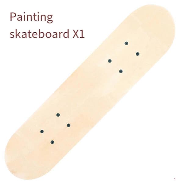 58,5 cm Skateboard Deck Lönn Skateboard Blank DIY Dekorativ Bräda