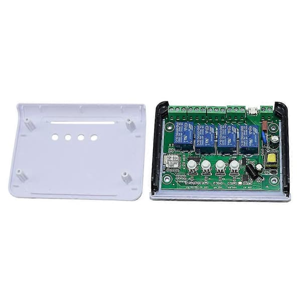 For Ewelink Relay 4ch Switch Module Wifi Rf 85v-250v 16a Relay Radio Frequency Remote Control Smart[dt]