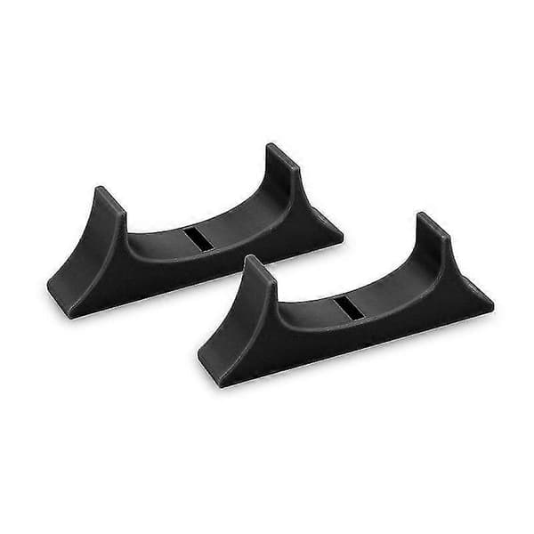 【DENGTU】WII U -konsolin teline, konsolin jäähdytysteline, vaakasuora teline Black