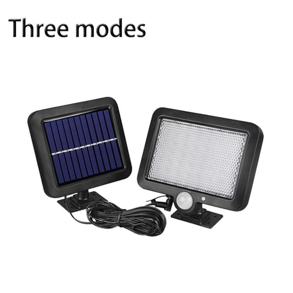 56 LED Solar Motion Sensor Lys Udendørs Solcellelampe Indendørs Udendørs Brug