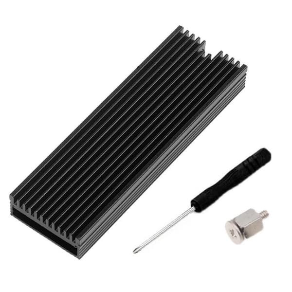 Unik M2 køleplade køler 2280 SSD køleplade til M2 2280 NVME SSD Solid State Harddisk køleplade udskiftningstilbehør Multicolor