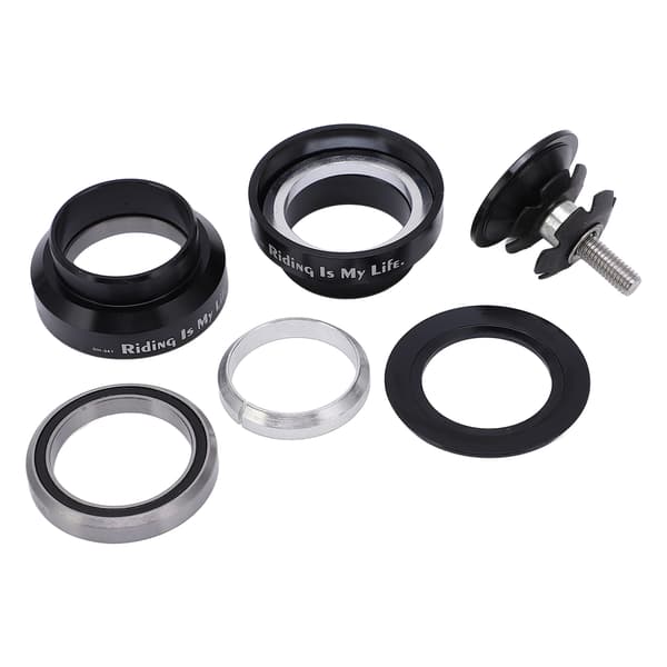 Mountain Bike Headset Dubbellager CNC Process Balck Framgaffel Stam Headset Lagerskålgrupp för 34mm ram
