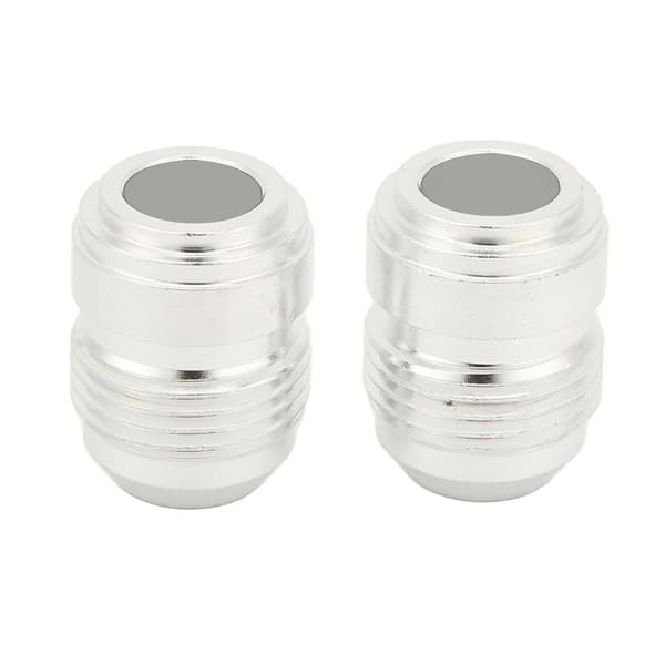 2 stk. AN10 Aluminiumlegering Han Billet Svejs i Studs Rørfitting Universal til Bil
