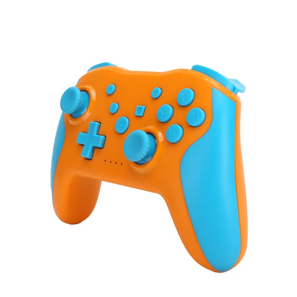 Trådlös Bluetooth-spelkontroll 6-axlig dubbel vibrations gamepad för Nintendo Switch