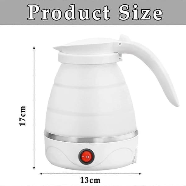Sammenklappelig elkedel, 0,6L elkedel, 400W til camping og rejser