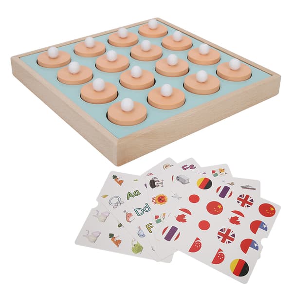 Montessori Memory Matching Spil Pædagogisk Legetøj til Børn