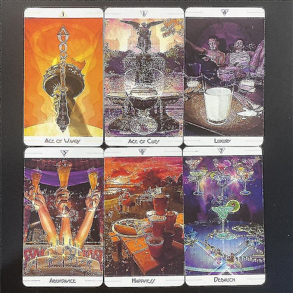 Urban Tarot Cards Deck Prisma Visions Tarotcard Game