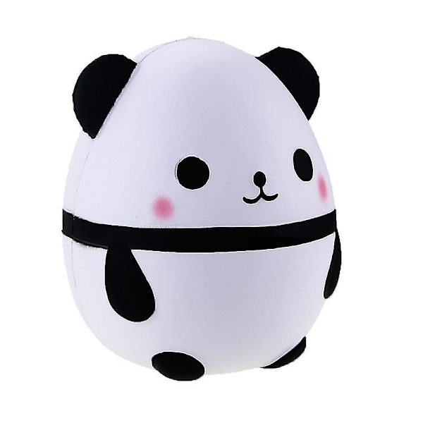 Jumbo Kawaii Panda Squishy Dyrefigur Myk Klemmeleke White 13cm*10cm