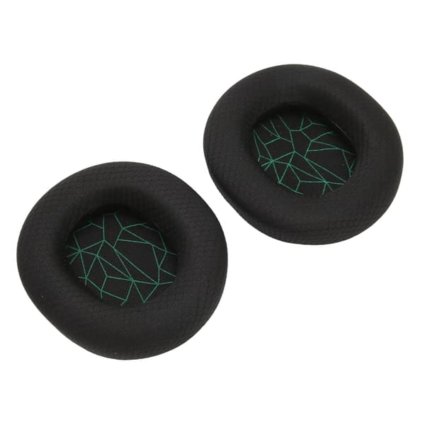 Steelseries Arctis 1 3 5 7 9 Pro Udskiftningsørekopper Støjisolering Åndbart Mesh Svampepude Sort Grøn