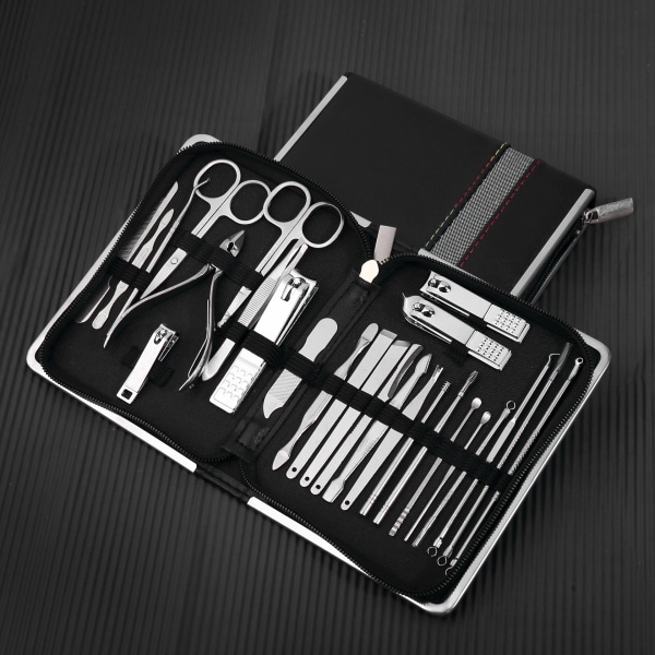 Rostfritt stål spiksax set Manikyr verktyg presentset style 11