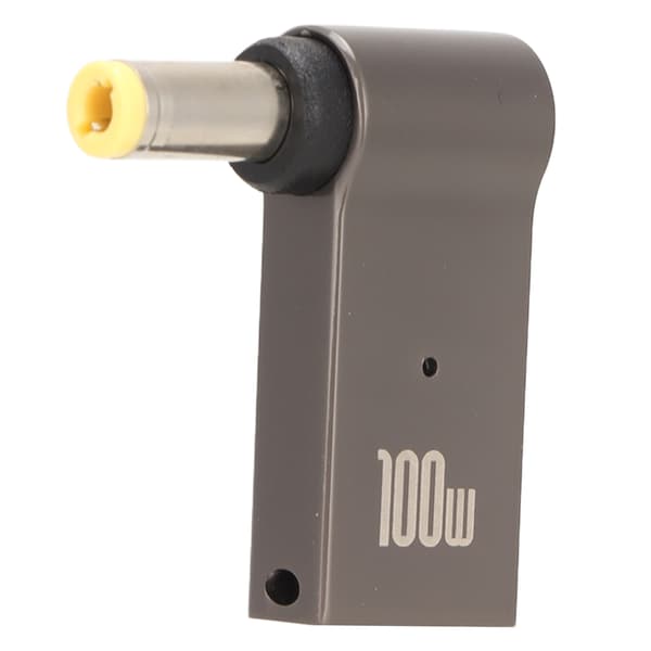 Aluminiumlegering 100W Batterilader USB Type C til DC 5.5x2.5mm Strømadapter