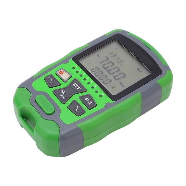 Genopladelig 20mW optisk fibermåler digital display kabeltester 70 til 10dBm