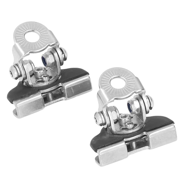 2 stk. LED Light Bar Monteringssæt Justerbar 304 Rustfrit Stål Universal Arbejdslys Monteringsspænde