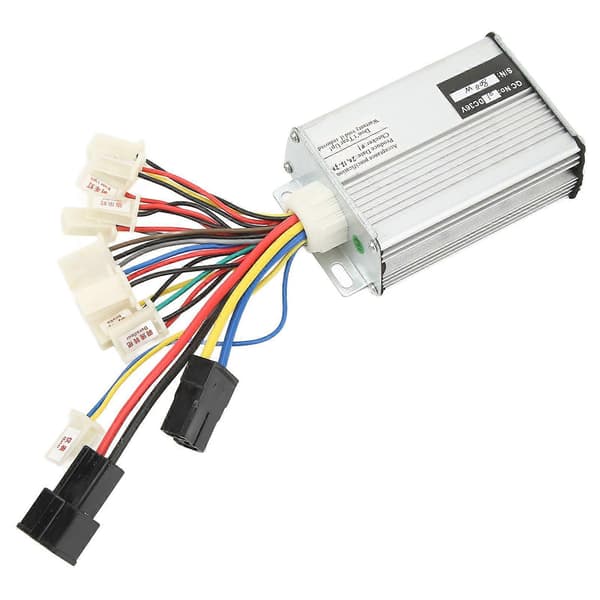 DC Motor Varvtalsregulator 800W Överströmsskydd Aluminiumlegering Elcykel Borstregulator 36V