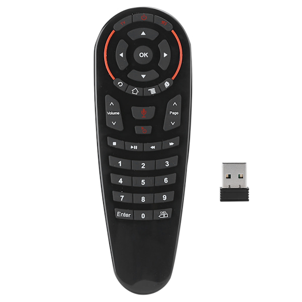 G30 Stemmefjernbetjening 33 Taster Bluetooth-modtager til Android TV-boks Computer