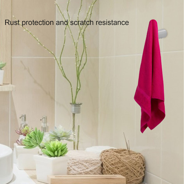 Håndklekroker i rustfritt stål: Stilige, holdbare, rustfrie og ripebestandige for badet ditt
