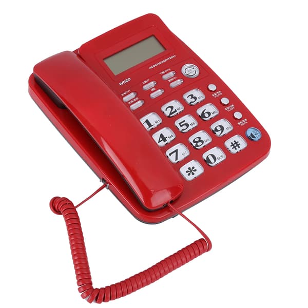 Kontor Affärs Telefon Fast Telefonlinje Nummerpresentation Hands Free Samtal