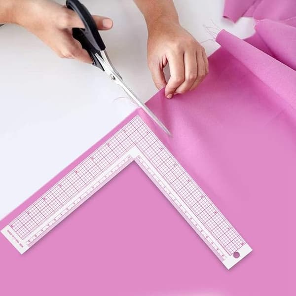 Ompeluharppi DIY-ompeluharppi Räätälin suorakulma L-käyrämitta