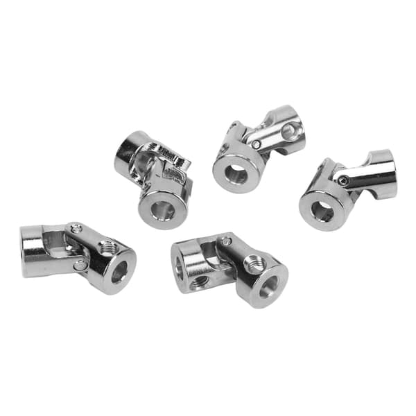 5 stk. 5 mm universalledd-koblinger 45 Stål Motorakselkobling for RC Modellbiler Skip