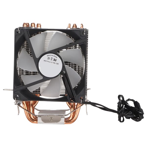 RGB Direkte Kontakt Støjsvag Dobbelt Ventilator CPU Køler til Computer Køling
