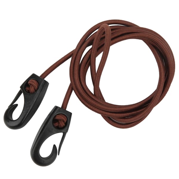 Kajak Bungee Stötdämpande sladd Elastisk Kanot Bungee Cords Stretch string rep för kajak BoatBrown