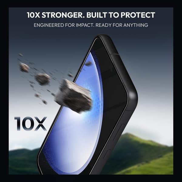 [DT]Samsung S23 FE Skärmskydd 2-pack + Linsskydd 1-pack - Härdat Glas | [Auto Install] - Inga Bubblor