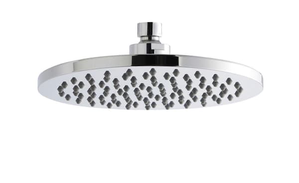 Rundt Easyclean fast hode, 200 mm - Krom