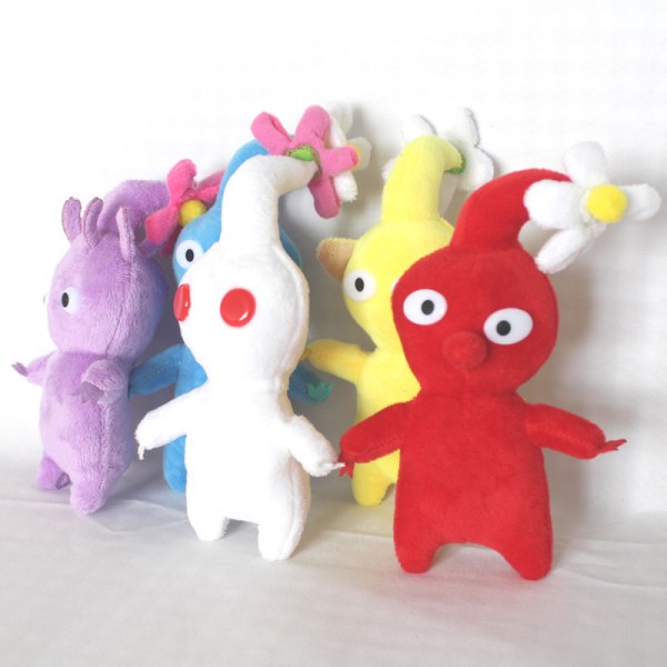 18 cm Pikmin Plush Bud Leaf Mjuk fylld docka Blue Buds 18CM