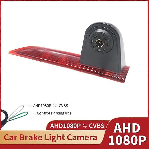 AHD 1080P vidvinkel bilbremselyskamera til Ford Transit Custom 2012-2019