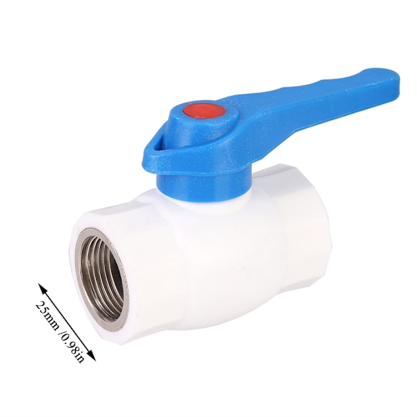 Plast G3/4\" Hunngjenge Kuleventil Kobling for Vannrør Fittings