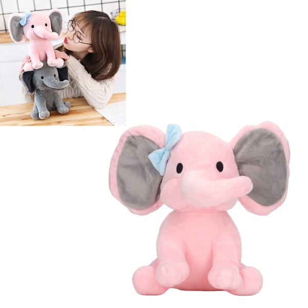 Søt Rosa Elefant Kosedyr: Myk, Fluffy, Trygg & Komfortabel for Barn & Hjemmeinnredning
